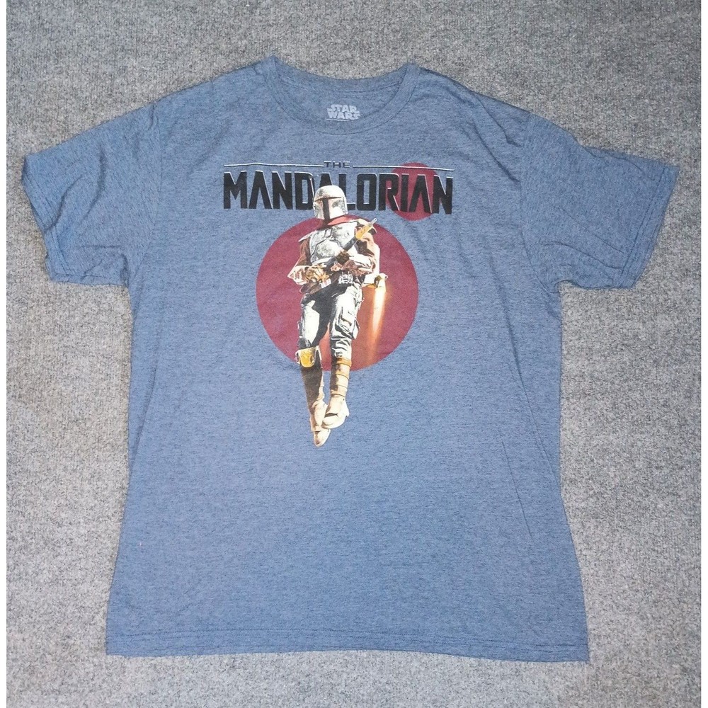 The Mandalorian Star Wars Men's T-Shirt Large